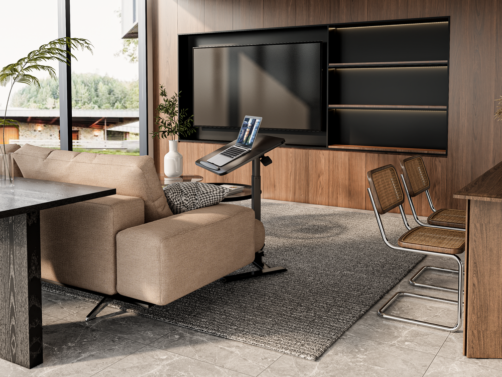 Why Today’s Smart Home Needs a No-Installation, Height-Adjustable, Mobile Folding Desk