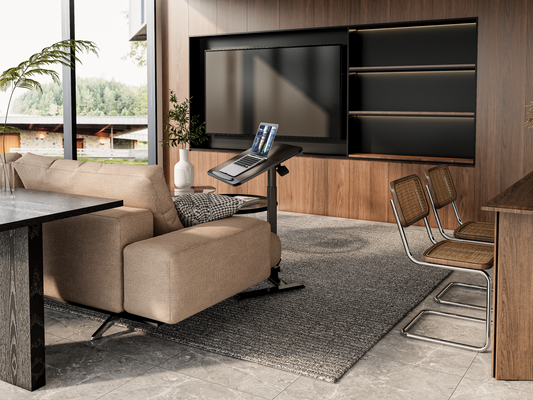 Why Today’s Smart Home Needs a No-Installation, Height-Adjustable, Mobile Folding Desk