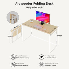 Folding Desk 30 Inch