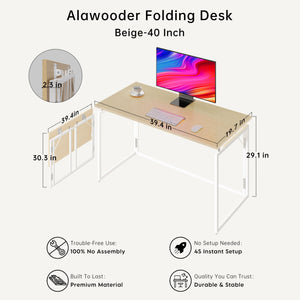 Folding Desk 40 Inch