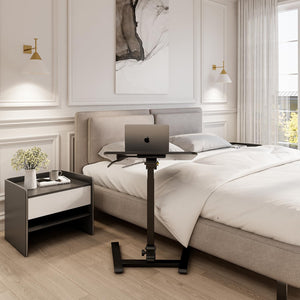 Mobile Folding Desk / Black finish.